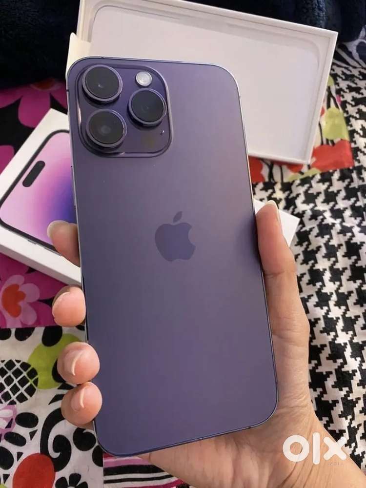 IPhone 14 Pro Max 256Gb Purple With Bill Box n All Accessories