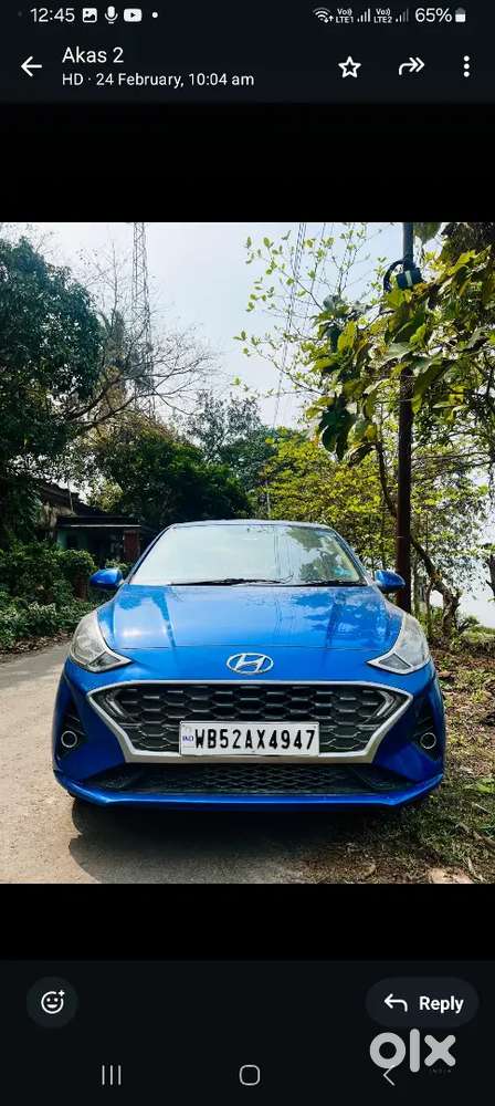 Hyundai Aura 2020 Petrol 21000 Km Driven