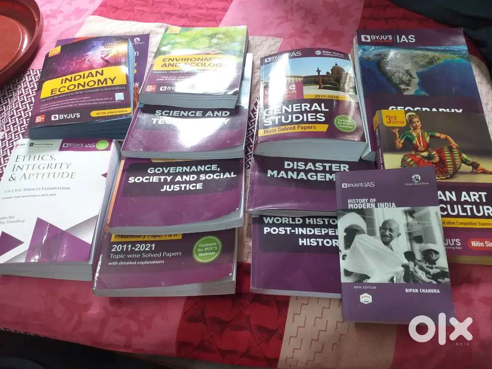 IAS books all subjects