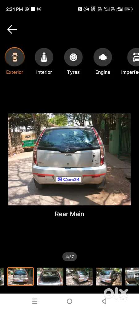 Tata Indica Vista 2015 Diesel 195000 Km Driven