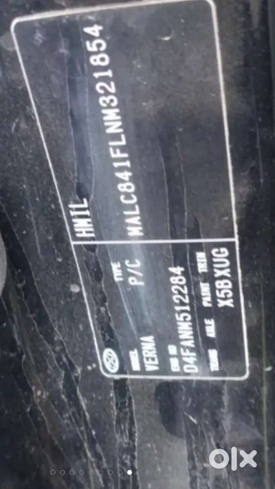 Hyundai Verna Sx 2022 Vip No @333
