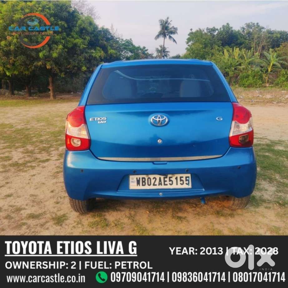 Toyota Etios Liva G Exclusive, 2013, Petrol