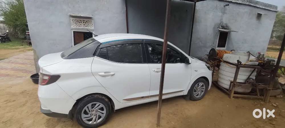 Hyundai Aura 2021 Diesel Well Maintained Taxi Number
