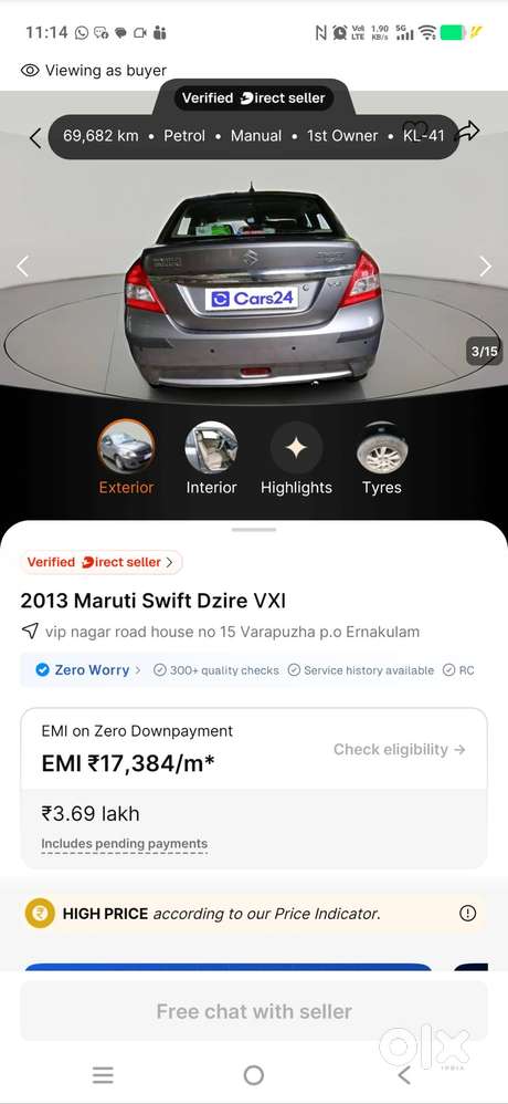 Swift Dezire Good Condition