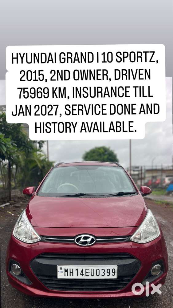 Hyundai Grand I10 Sportz 1.2 Kappa Vtvt, 2015, Petrol
