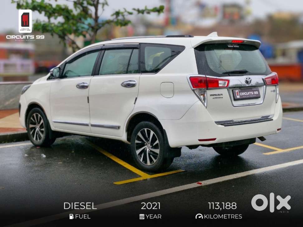 Toyota Innova Crysta Zx 2.4 Diesel 7 Seater, 2021, Diesel