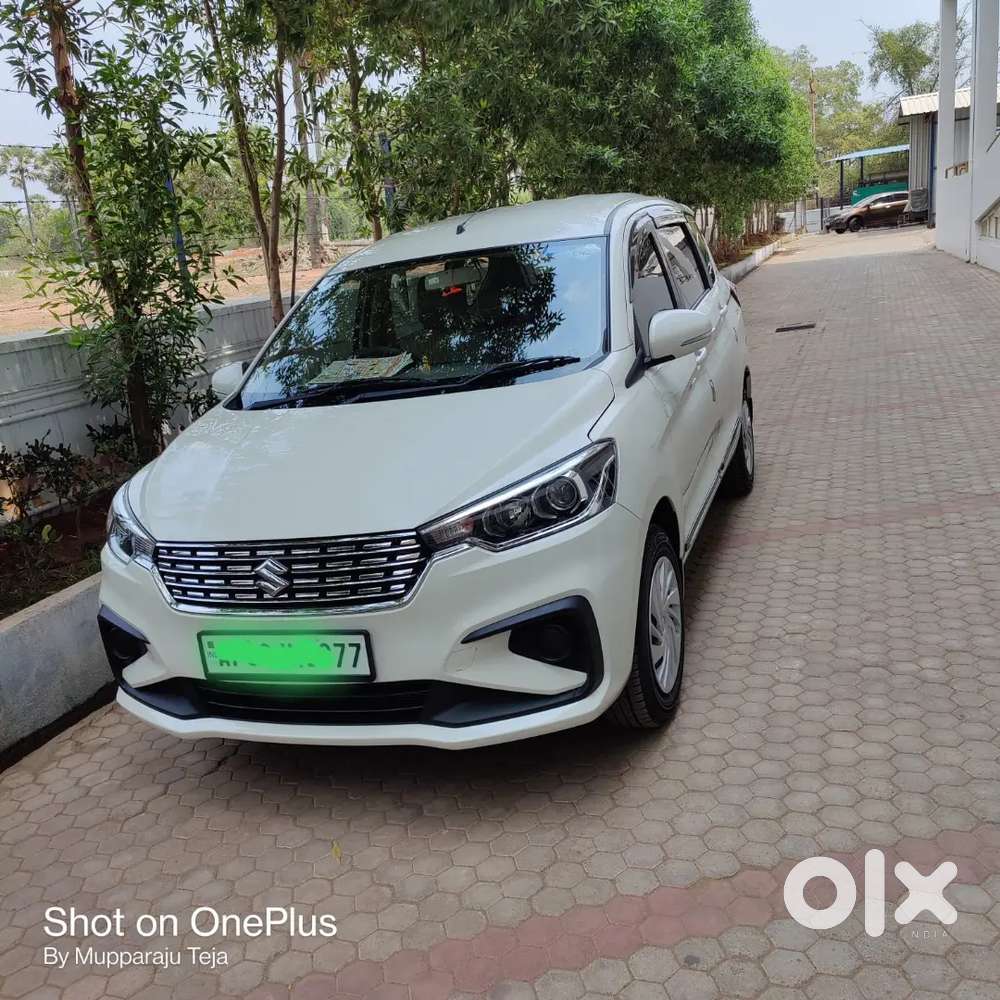 Ertiga Vxi Maruti 2021 Model Only 16000 Kms, Less Used Car