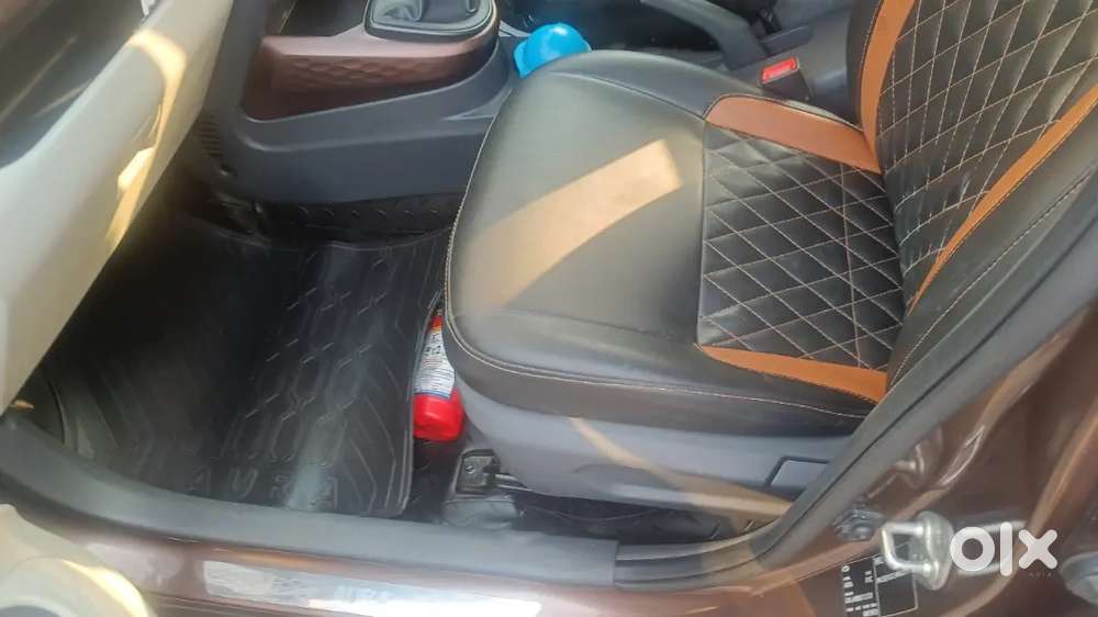 Hyundai Aura S Cng 2021  Company Cng  Full Service History  Single