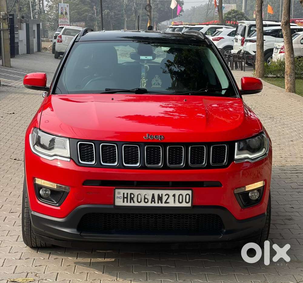 Exotica Red Jeep Compass 2017 Diesel New Like Condition