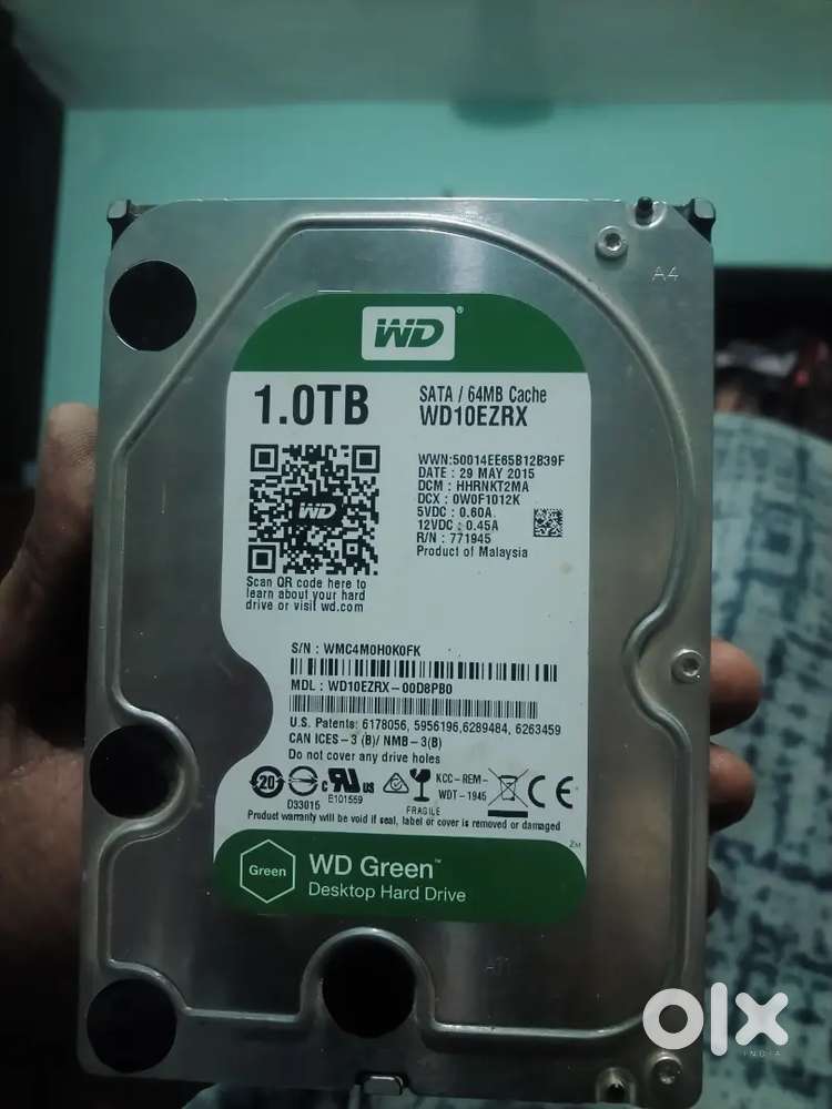 WD1.0 hard disk