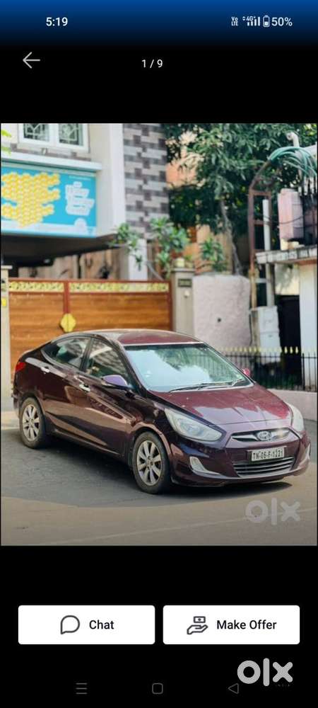 Hyundai Verna Fluidic 2012 Petrol