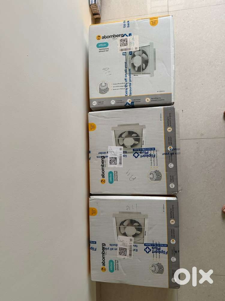 Atomberg Efficio 200mm (8”) BLDC Exhaust Fan – Brand New