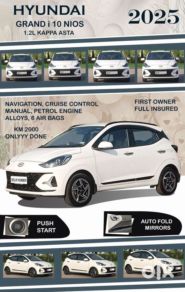 Hyundai Grand I10 Nios Asta, 2025, Petrol