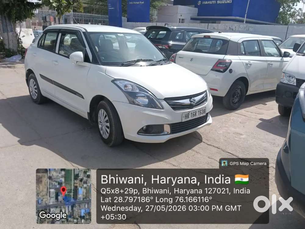 Swift Dzire White Colour