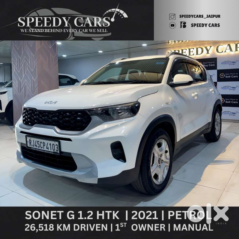 Kia Sonet 1.2 Htk, 2021, Petrol