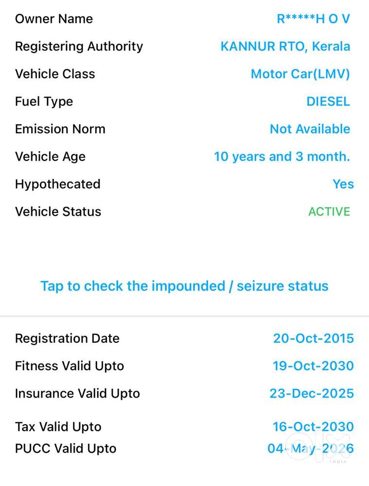 Honda Amaze 2013-2016 E I-dtech, 2015, Diesel