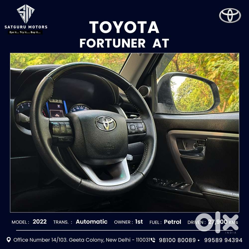 Toyota Fortuner 4x2 At 2.7 Petrol, 2022, Petrol