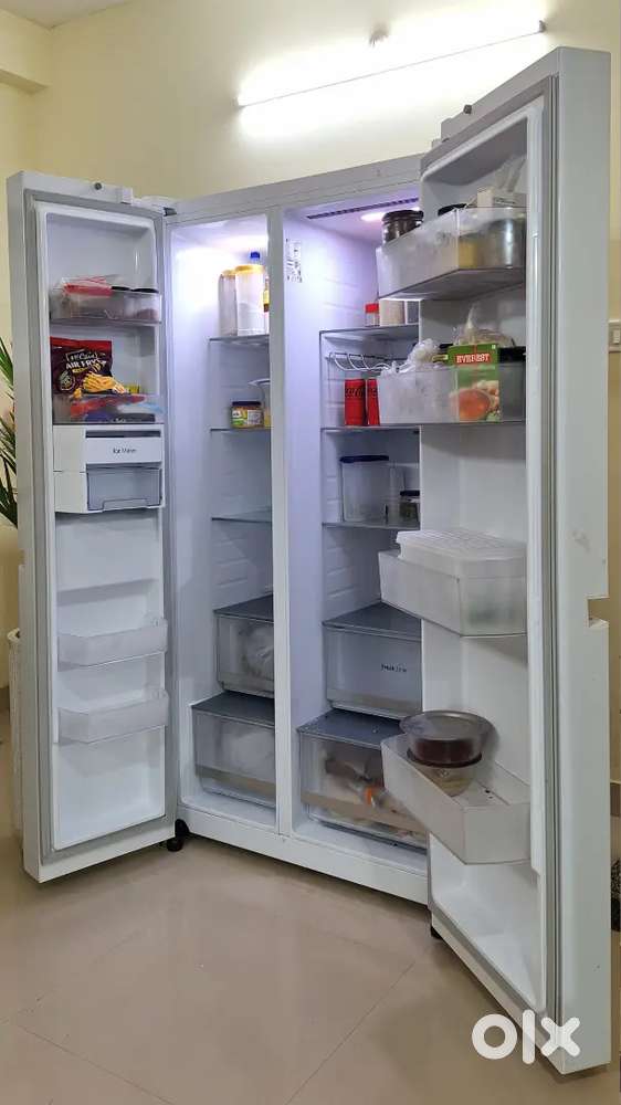 LG Side-by-Side Refrigerator 650L Like New Energy Efficient