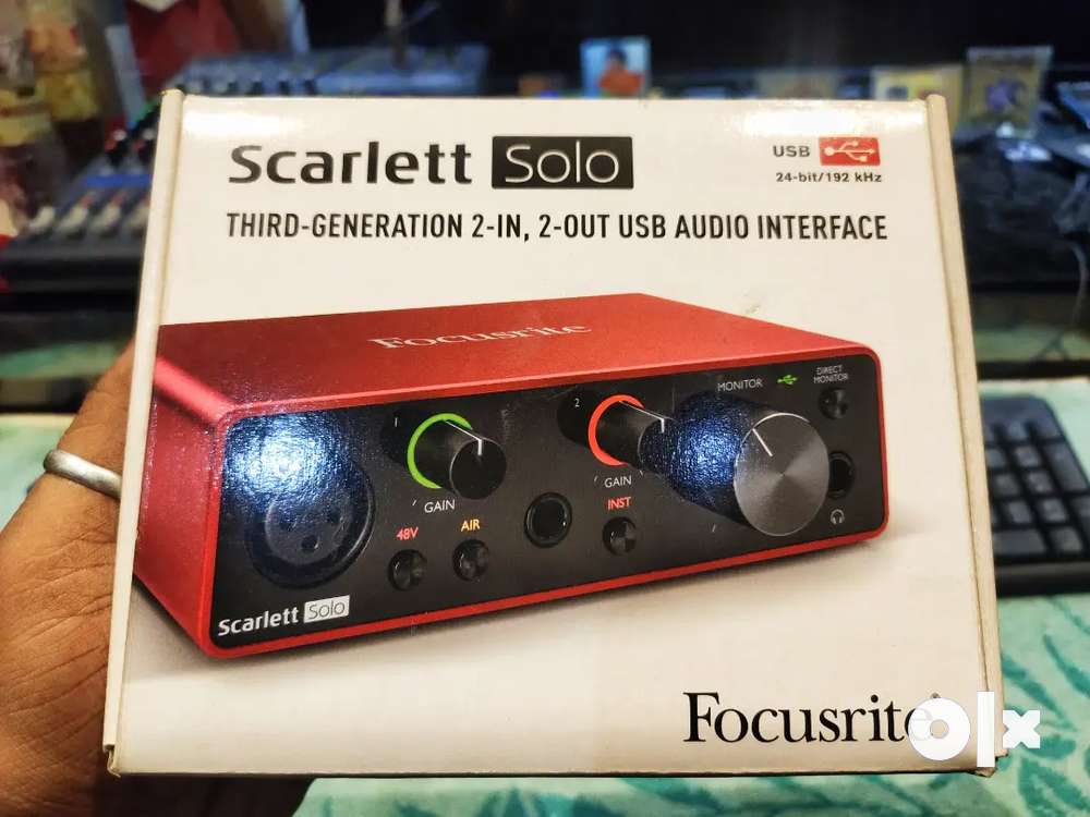 Focusrite Scarlett Solo 3rd Generation Audio Interface - Musical