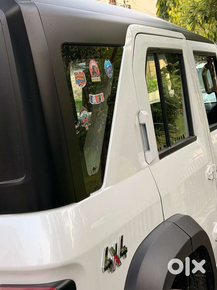 Mahindra Thar Roxx Diesel 2025 Ceramic Coated Tyre Change With Paid No