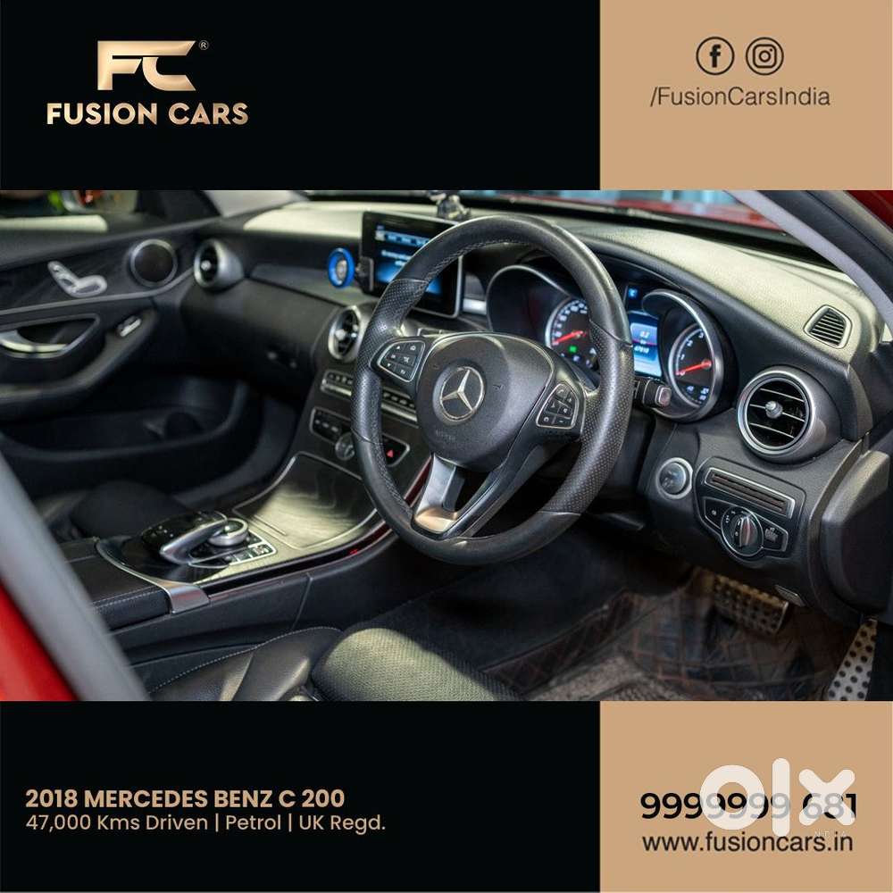 Mercedes-benz C-class C 200, 2018, Petrol