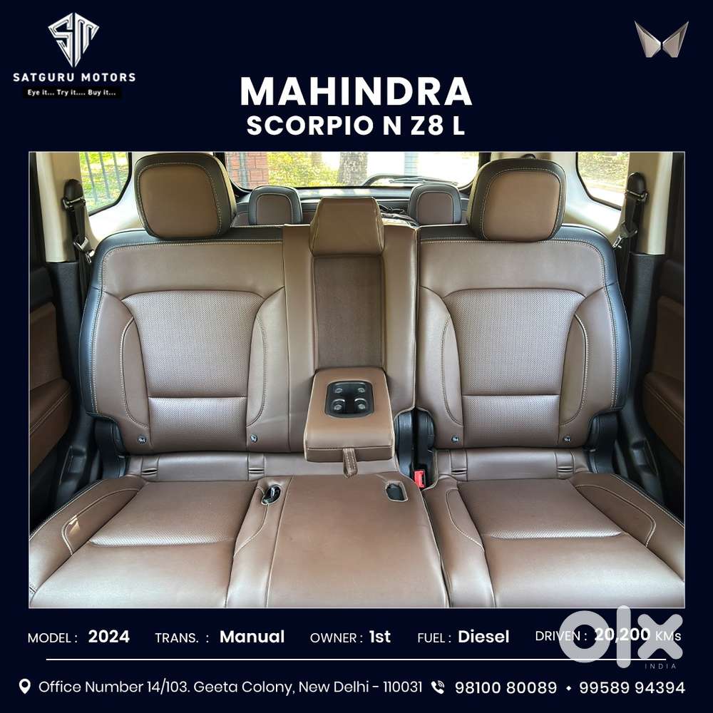 Mahindra Scorpio N Z8 L Diesel Mt 2wd 7 Str, 2024, Diesel