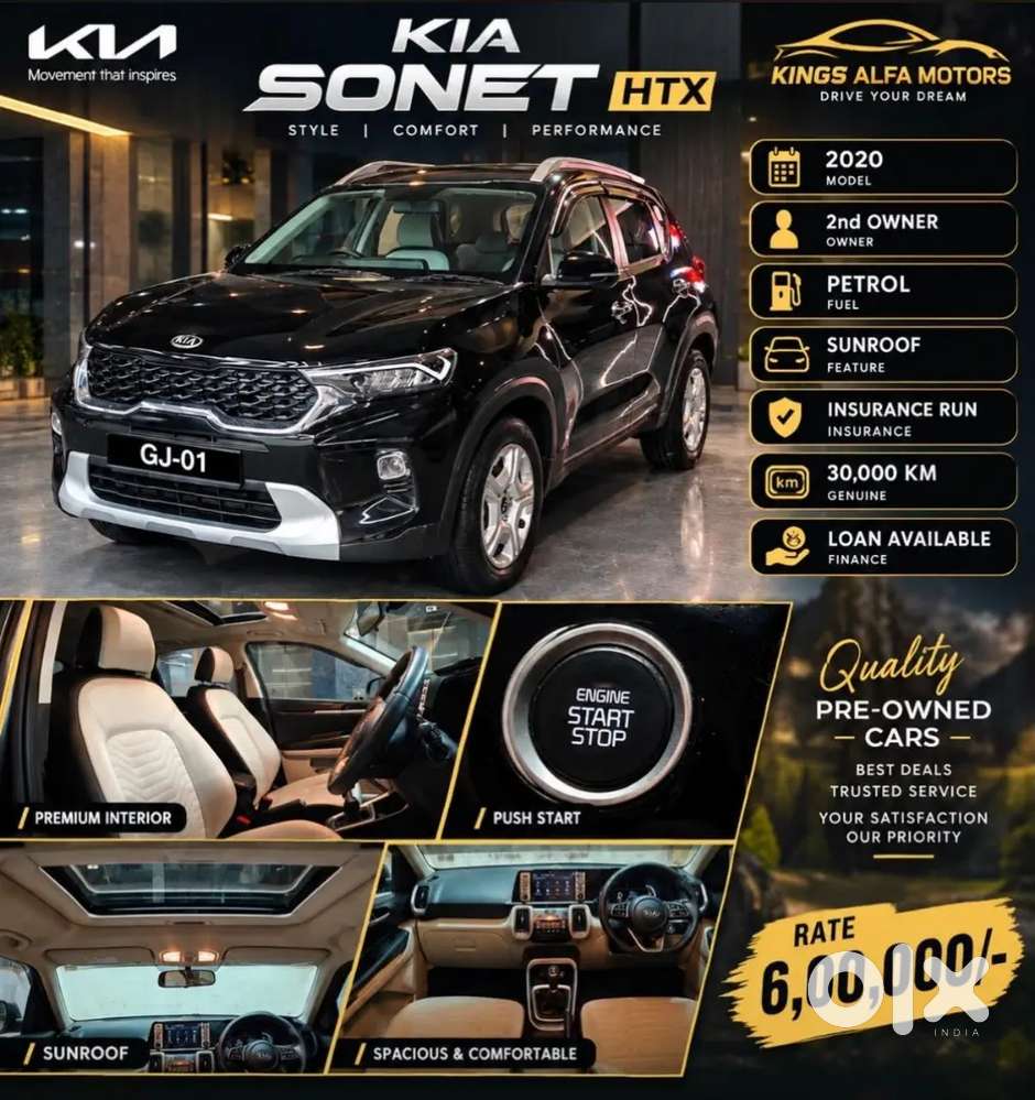 Kia Sonet 2020 Petrol Manual Edition