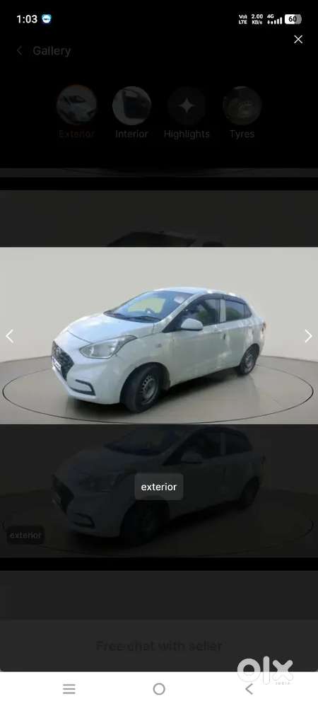 Hyundai Xcent 2022 Good Condition One Handed Use