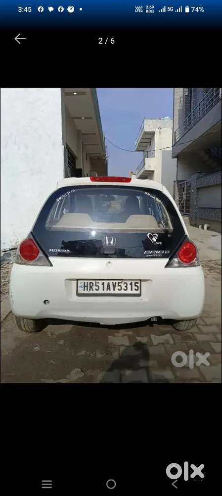 Honda Brio 2013 Car