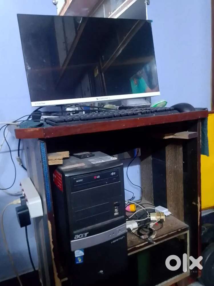 Zebronics desktop & acer cpu