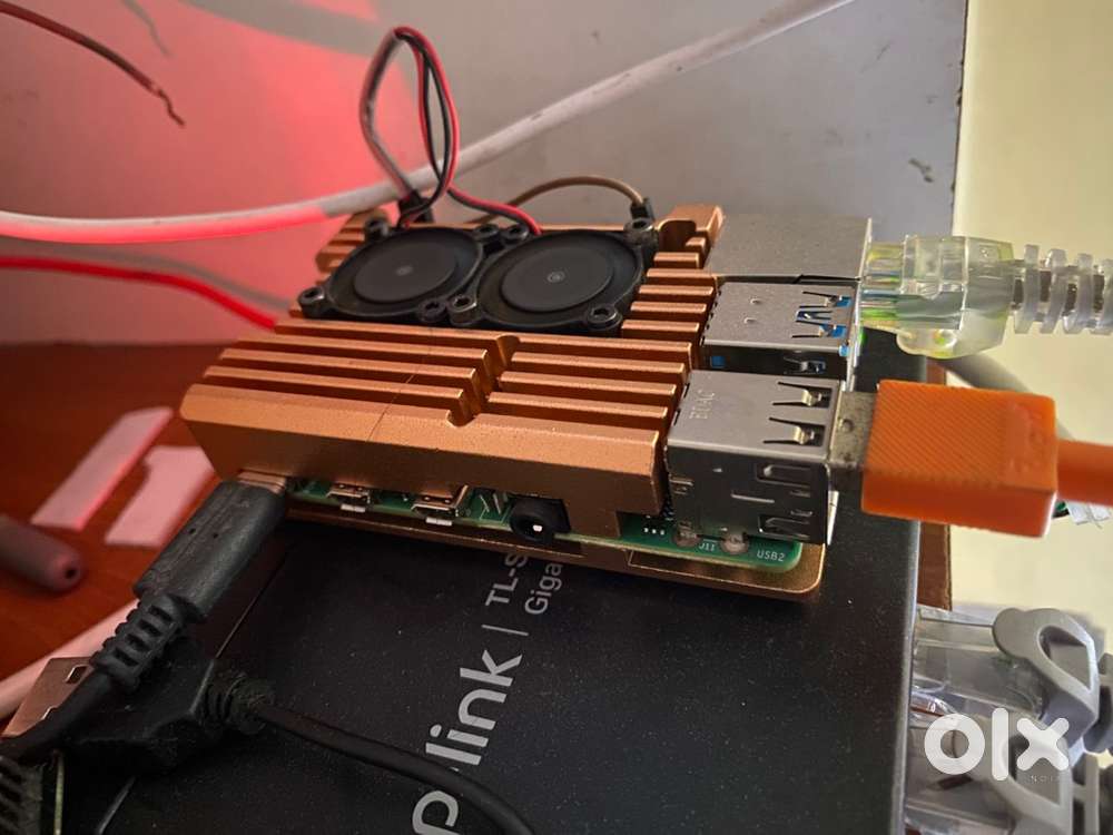 Raspberry pie 4gb with Heat Sink