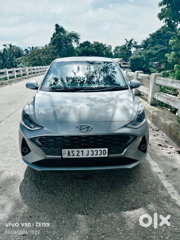 Hyundai Aura Sx (o) Manual, 2020, Petrol
