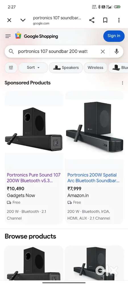 Soundbarportonics