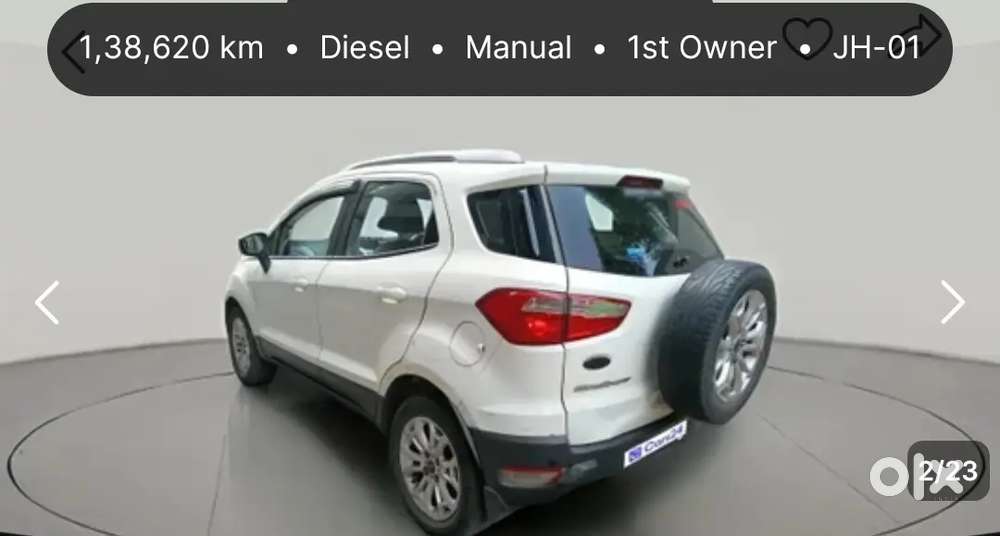 Ford Ecosport 2015 Diesel Well Maintained