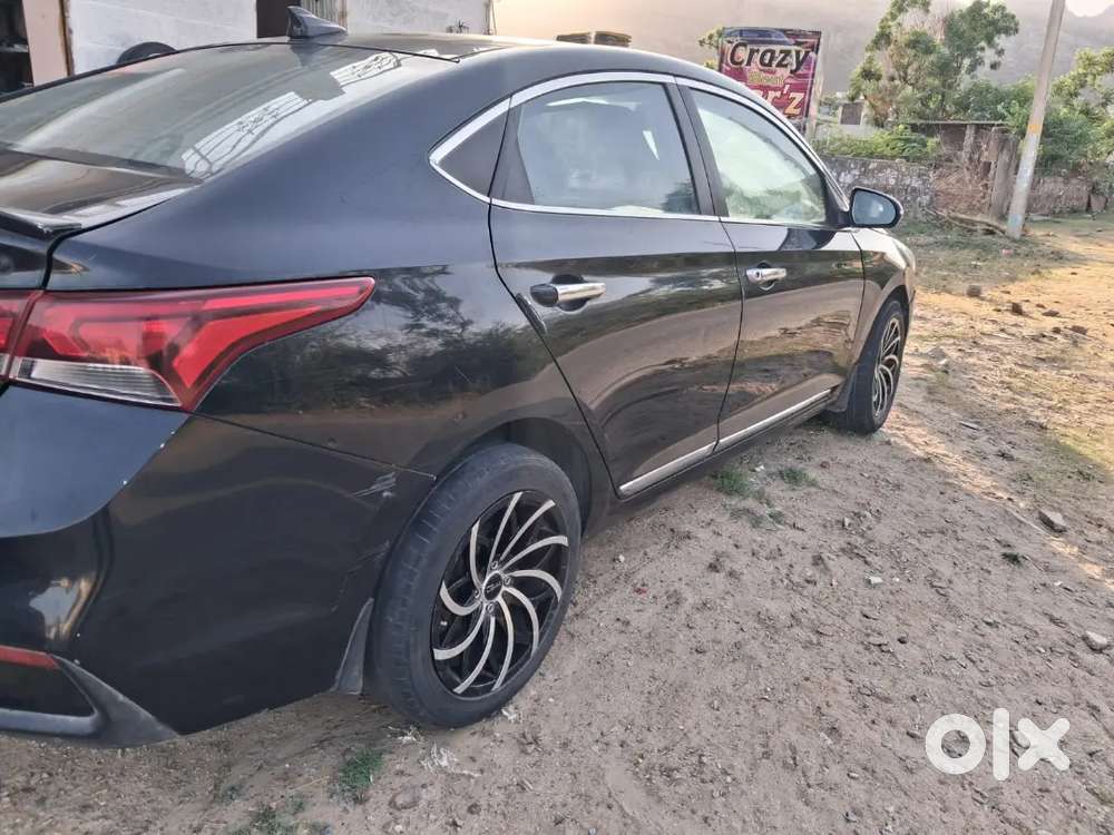 Black Verna 1.6 Diesel Ex 2018(up Passing)