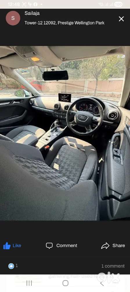 Audi A3 White Color Automatic Service History Available