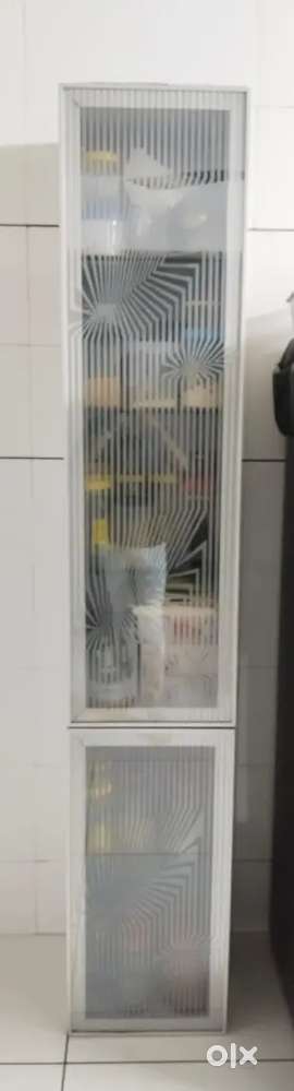 2 compartment cupboard