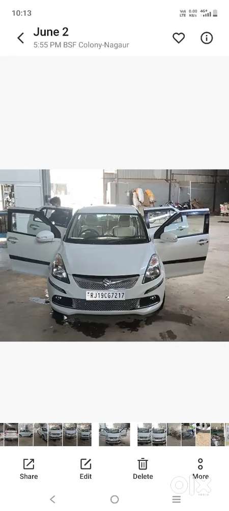 Maruti Suzuki Swift Dzire 2017 Diesel 52200 Km Driven
