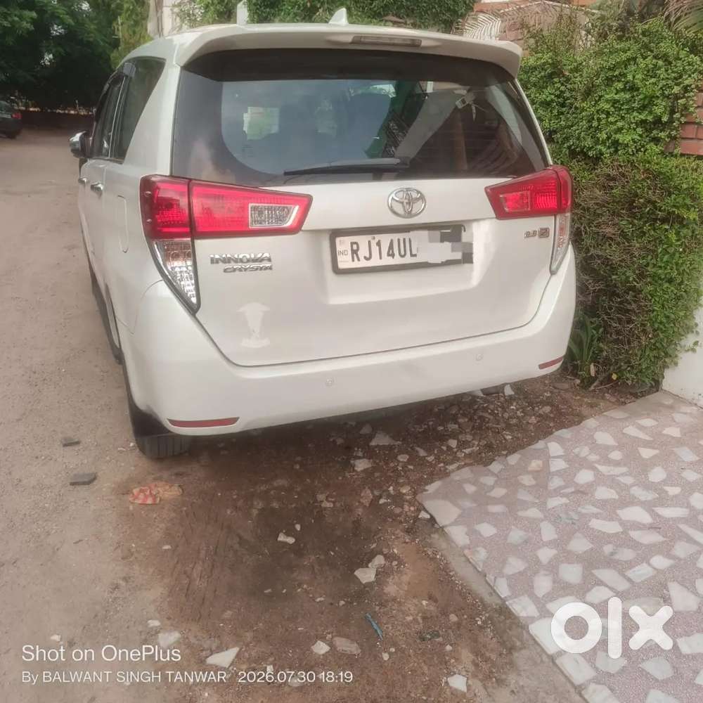 Toyota Innova Crysta 2019 Diesel