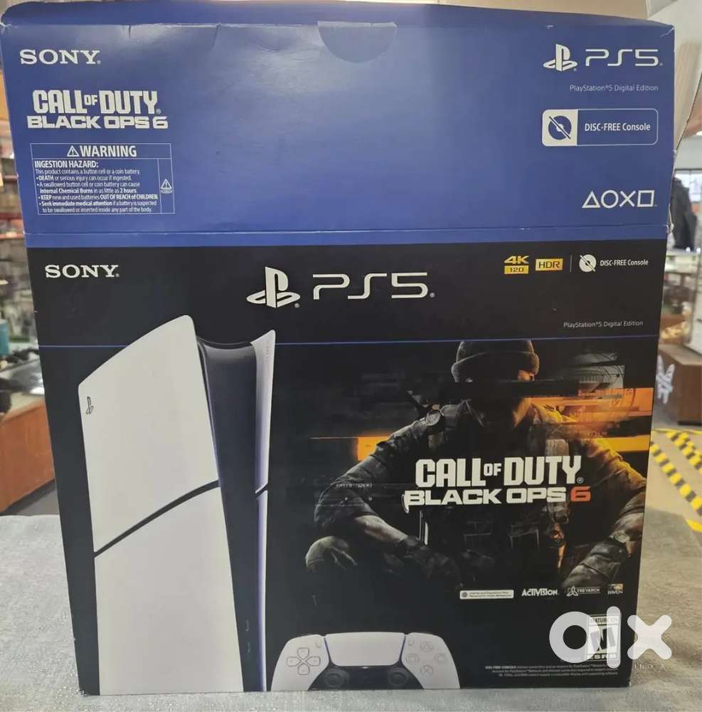 sony playstation 5 Black Ops 6 Edition With Box