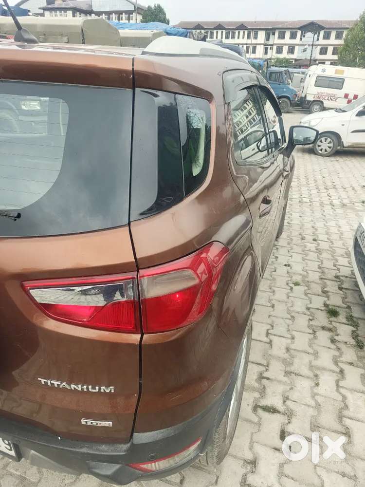 Ford Ecosport Titanium Push Button 2018 Diesel Well Maintained
