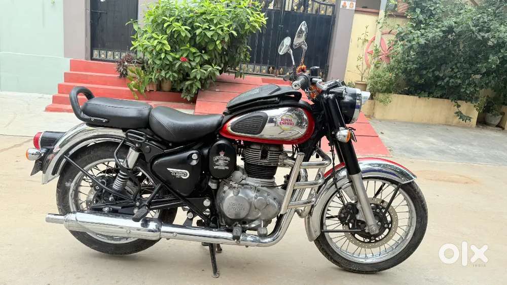 Royal enfield Red chrome classic 350 Motorcycles 1825104453