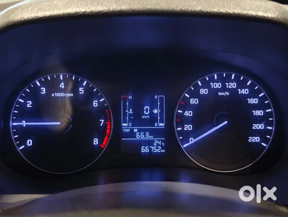 Hyundai Creta 1.6 E Plus, 2017, Petrol