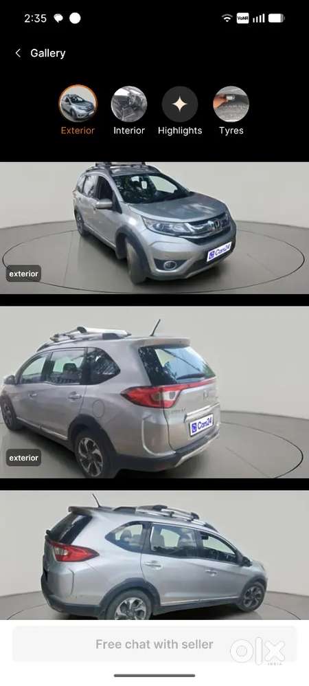Honda Br-v Diesel 2017 Verfied Bycars24