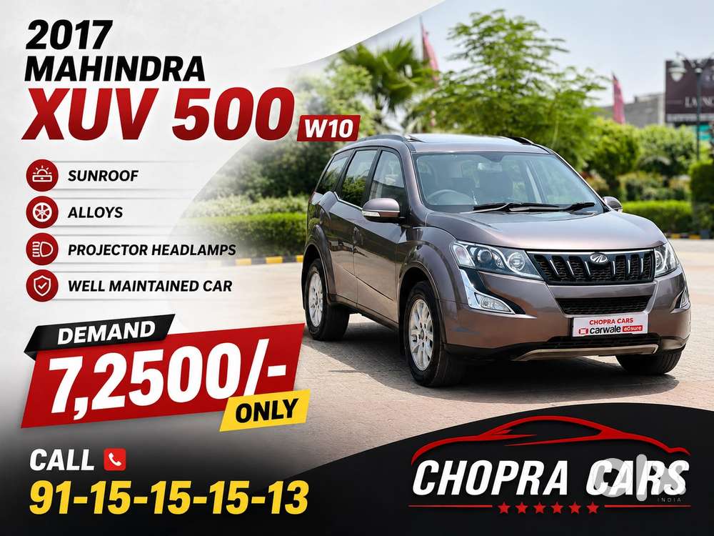 Mahindra Xuv500 W10 2wd, 2017, Diesel