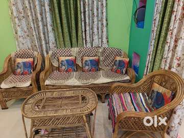 Cane sofa set olx discount