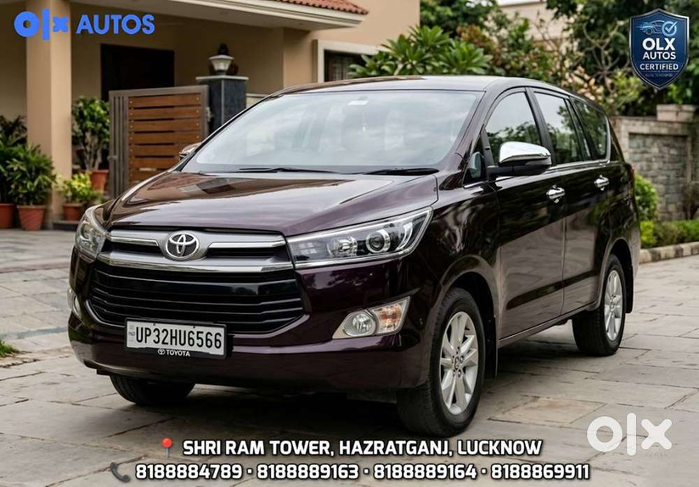 Toyota Innova Crysta 2.4 G Mt 7 Str, 2017, Diesel