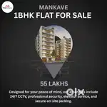 MANKAVE 1BHK FLAT FOR SALE:55 LAKHS