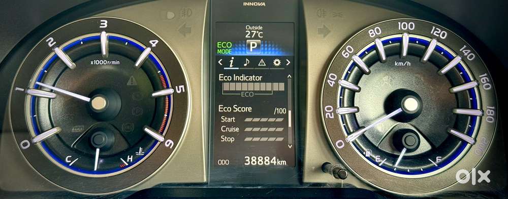 Toyota Innova Crysta Zx 2.4 Diesel 7 Seater, 2022, Diesel