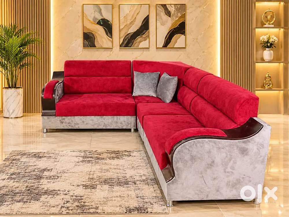 Brand New Ltype  sofa set